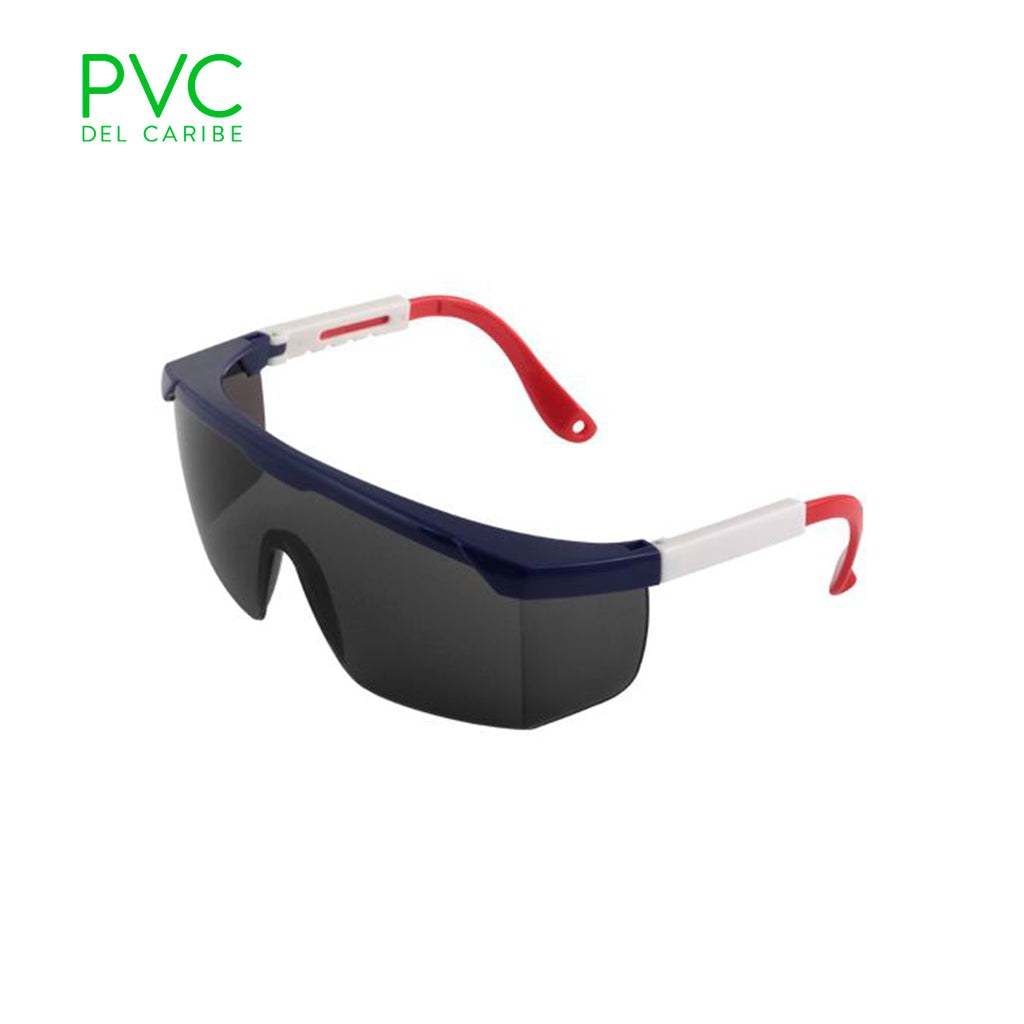 LENTES DEPORTIVOS TRANSPARENTES P/NEGRA O NARANJA NORMA ANSI HOYOSTOOL —  PVC Del Caribe